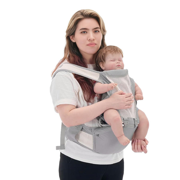 Baby Carrier Newborn to Toddler, Lightweight Structured Ergonomic Design for Infant Carrier
