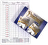 2 Pack Set 2 2-4 Regal Games Pinochle Playing Cards - Adult Card Game with Score Sheets & Deck of Pinochle Cards