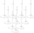 Nicunom 40 Pcs Doll Stand Display Holder, Adjustable Support for 11" to 13" Dolls