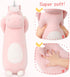 MorisMos 36.2" Unicorn Body Pillow, Large Hugging Pillow Stuffed Animal, Soft Plush Toy for Kids, Pink