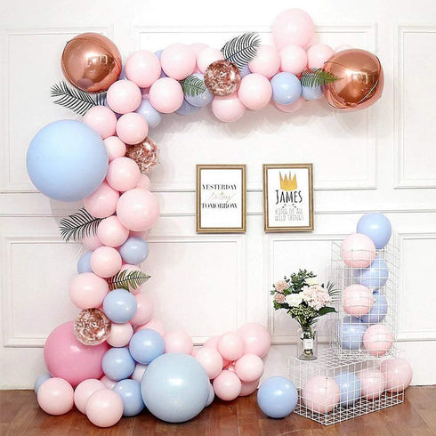 Pastel Pink Balloons, 12 Inch 50pcs Latex Party Balloons for Baby Shower and Birthday Celebrations