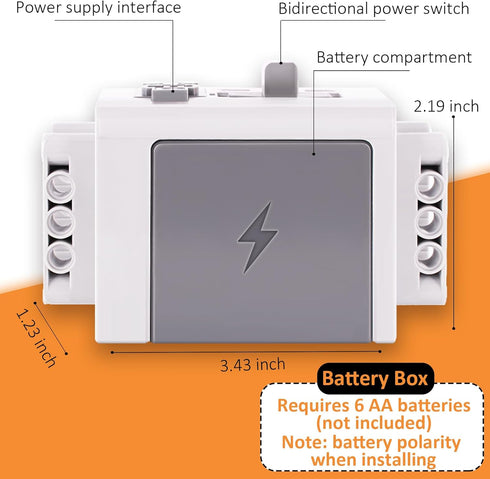 9-in-1 Set WEERSHUN Motor Kit Compatible with Most Stud Building Blocks, Motor with Powerful Motors, Advanced Remote