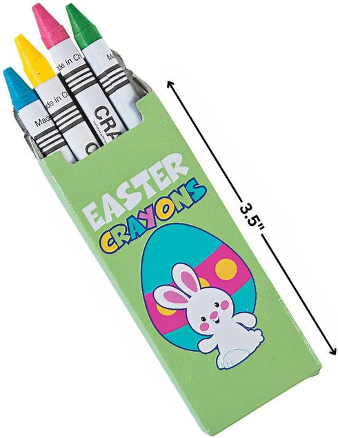 24 4 Fun Express Pastel Crayons for Easter - boxes of crayons - Easter Basic Supplies and Basket Stuffers