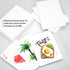 220PCS Poker Size Blank Playing Cards, Index Flash Cards for DIY Game Card Writing, Drawing, Painting