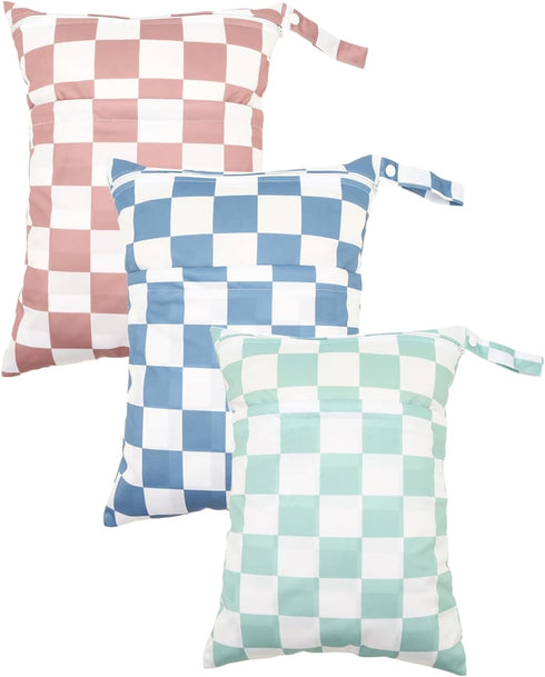 Swimming 3 Pack 3L24 Wet Dry Bag Reusable Waterproof Bag Travel Beach Pool Yoga Gym Bag for Baby Cloth Diaper Swimsuits