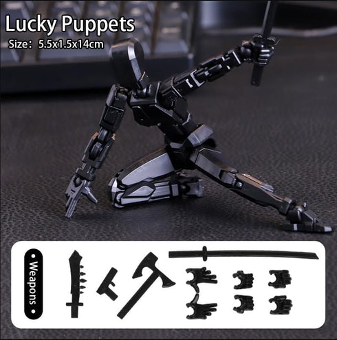 Rugwun 2026 13 3D 13 13 New Titan Action Figure, Multi-Jointed Movable Robot Action Figures, Printed Action Figure Nova