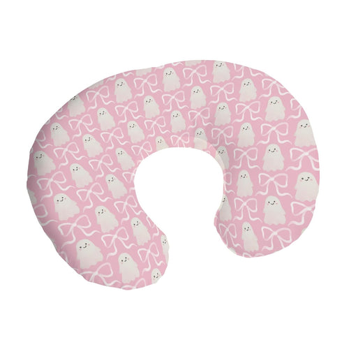 Cstdyfrv Halloween Spooky Bows Nursing Pillow Covers Cute Pastel Bows Stretchy Nursing Covers for Breastfeeding Pillows