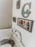Personalized Wooden Name Sign for Nursery Decor