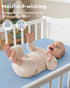 2 Pack 52x28in Yoofoss Baby Crib Sheets Viscose Derived from Bamboo, Fitted Crib Sheet for Boys Girls, Soft