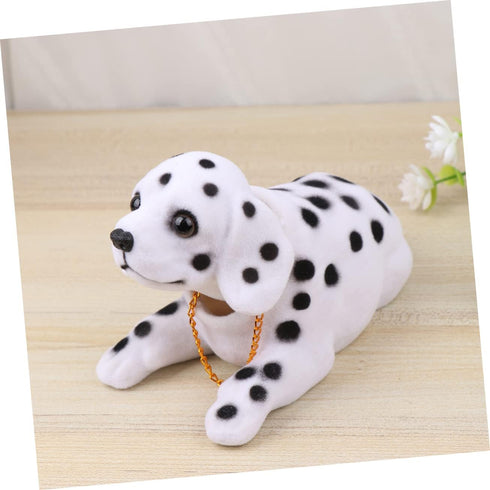 Car Adornment Dashboard Decorations, Puppy Car Dashboard Bobblehead Statues for Car, Shaking Head Toy Playset