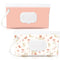 FEBSNOW 2 Pack Baby Wipes Dispenser Holder, Portable Refillable Baby Wet Wipes
