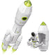 Playset 38, MOBIUS Toys Space Adventure - STEM Rocket Ship with Astronaut Figures, Detachable Shuttle & Rover