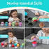 Set, 20 Popular Playthings Magnetic Bake & Play Cupcakes Toy Pretend Cupcake Kitchen Kit for Kids, Gifts for Toddler