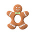 Jimibaby Christmas Teether Teething Toy Gingerbread Man, The First Christmas teether for Baby