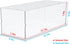 ELEpure 10295 10337 10330 10353 76450 42176 43268 42170 42160 10300 1/18 15.7x7.9x7.9in Thickened Clear Acrylic Display