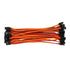20pcs Male to Male Lead Plug Servo Extension Wire Cable Line, 5.90inch 22awg, 60 Cores for RC Model Aircraft Futaba JR
