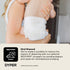 DYPER Viscose from Bamboo Baby Diapers Size 1, Cloth Alternative, Day & Overnight, Hypoallergenic