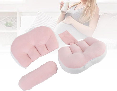FTVOGUE Pregnancy Pillow, U Shaped Maternity Pillow for Pregnant Women with Polyester Fiber, Lumbar Support Pillow
