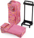 Emily Rose 14 Inch Doll Travel Carrier Backpack - Pink Hearts Design