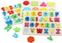 QZMTOY Wooden Puzzles for Toddlers – Alphabet Number Shape Puzzles – 3 in 1 Learning Puzzle Toys for Age 3+