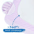 Baby Crib Sheets for Girls, 2 Pack Fitted Crib Sheet for Standard Crib Mattress & Toddler Bed Mattress, Snug Fit Soft
