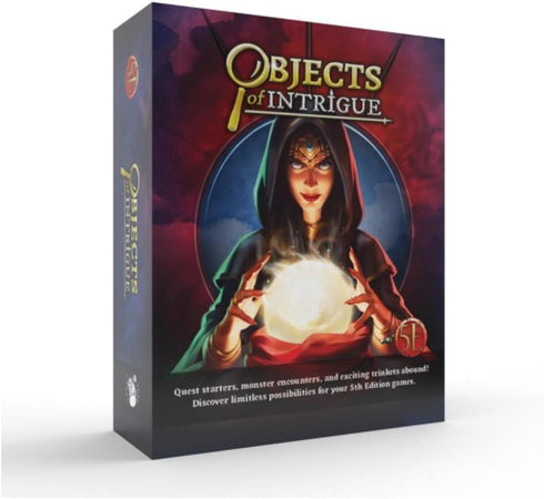 Objects of Intrigue: Boxed Set - 5e RPG Storytelling Cards, 300 Tarot Sized Cards for 5e D&D Environments