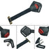 5PT 5 Universal Child Seat Toddler Harness Clip Fixed Lock Buckle Point Adjustable Strap for Stroller Baby High Chair