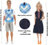 71Pcs Doll Clothes and Accessories for 12 Inch Boy and Girl Dolls, Pet Care Set with 25 Wear Clothes