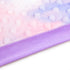Silky Satin Baby Blanket for Girls, Unique Tie Dye Minky Fabric with Soft Silk Backing, 30 x 40 Inch