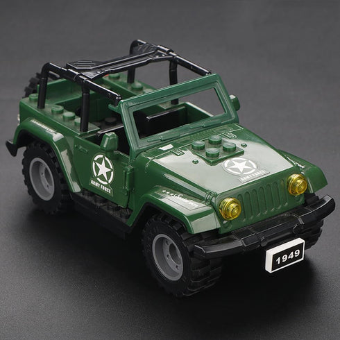 Armored Vehicle Building Block Military Vehicle Building Toy for Age 6 7 8 9 10 11 12+, Army Battle Brick, Military Car Model Toys Gifts for Boys (2 Styles)