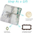 Baby Monthly Milestone Blanket for Boys & Girls, Soft Flannel Photography Background Prop, Mountain Design