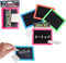 Neon Chalkboard Set Includes Board, Chalk, and Eraser, Educational Learning, Kids Prizes,