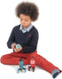 18 Playset 3 3+ Tender Leaf Toys - Rocket Construction - Pc Wooden Construction Toy Builds Space Ships - Develops