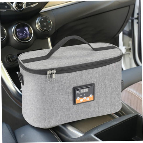 Car Bottle Warmer Bag Portable Food Warming Tote for Heating Electric Heating Convenient for Travel Outdoor Use