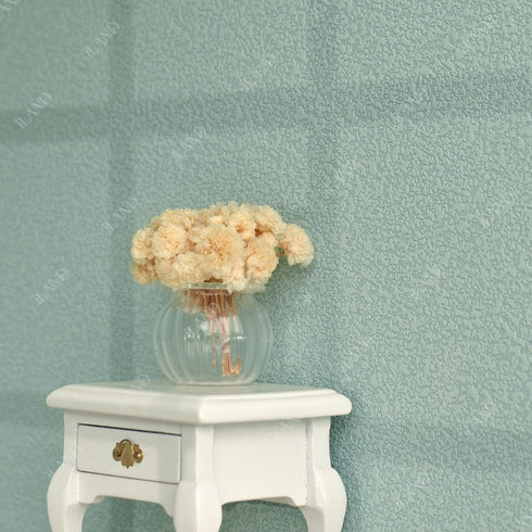 iLAND Miniature Dollhouse Accessories for Barbie Furniture, Glass Vases with Dried Flowers Set