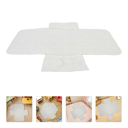 Portable Foldable Change Pad Waterproof Diaper Changing Mat Small Travel Mat for Reusable Cotton Wetting Pad