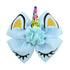 Girls Unicorn Hair Bows with Alligator Clips, Cheer Bows Hair Accessories for Kids, 6 Packs