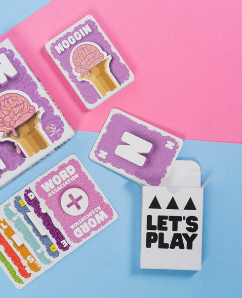 Noggin Party Game - Hilarious Fast-Thinking Word Game, Addictive Strategy Card Game for Kids & Adults