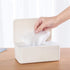 WXSDZQ Tissue Box Tissue Storage Case for Wet Wipes Dispenser with Dustproof Lid for Office Office Tissue Dispenser