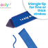 Ooly Thick Toddler Markers with Jumbo Grip, Mighty Mega Triangle Tip Markers for Toddlers with Jumbo Barrel, Perfect