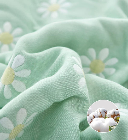FCTREE 100% Love,78" 59" Organic Cotton Baby Swaddle Receiving Blankets for Adults Toddler Boys and Girls(Pink L x W)