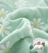 FCTREE 100% Love,78" 59" Organic Cotton Baby Swaddle Receiving Blankets for Adults Toddler Boys and Girls(Pink L x W)