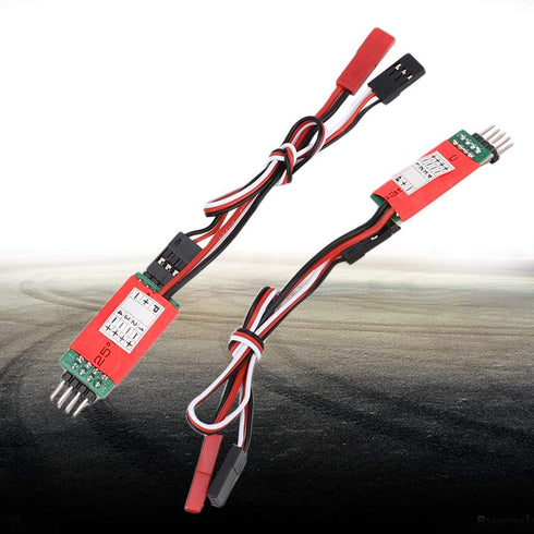 RC Lights Controller, Third Channel Control Switch Receiver Cord for Model Car Lights, Spare Parts