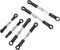 VGEBY RC Tie Link Rods Set for WLtoys 124016 124017 124018 124019 144001 144002 Remote Control Car