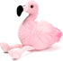 Bearington Collection Lil’ Fifi Stuffed Animal, Ultra-Soft 7” Flamingo Toy, Pink Fur and Fuzzy Wings
