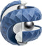 Orbiit Ball Toy - Infinitycube Puzzle Ball Spinning Toy, Creative Stress Reliever for Kids, Adults (1, Blue)