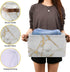 White Gold Marble Storage Basket Bin - Large Fabric Toys Storage Cube Box for Nursery Bedroom