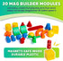 POPULAR PLAYTHINGS Mag Builder Building Set, 20 Piece, Model 18301