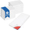 Soft & Breathable Nap Mat Sheet 24" x 48" x 4" Fitted Cover for Preschool Day Care Rest Nap Mat, White