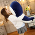 MUPI Whale Stuffed Animal 4 Size Down Cotton Soft Simulation Big Blue Whale Dolphin Doll Toy Cushion Pillow (10 Inch)
